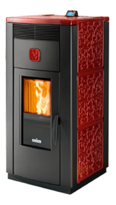 Wood pellets stove