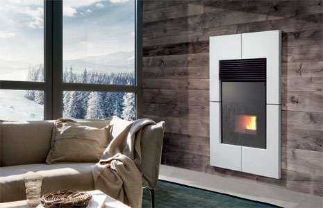 pellet fireplace